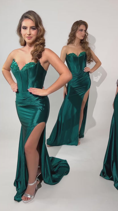 Lito dress - Emerald